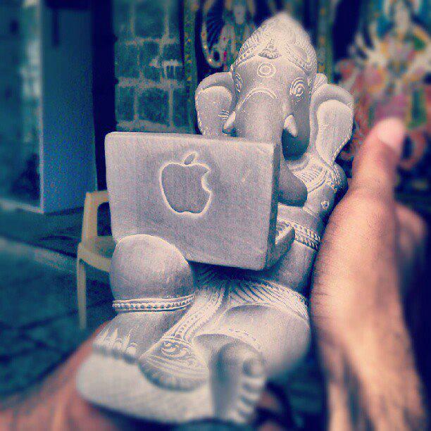 ganesha apple Lord Ganesha & Apple Mac